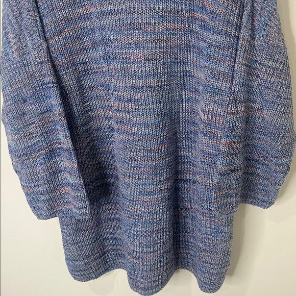 J. JILL Textured Knit V-Neck 3/4 Sleeve Sweater Size Large - Picture 13 of 15